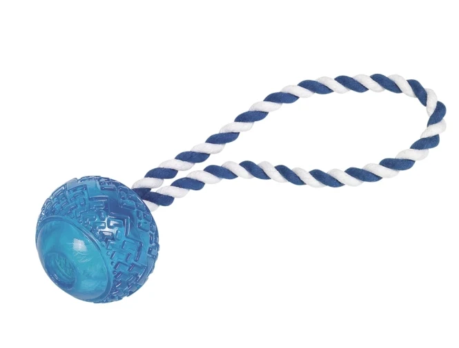 Nobby TPR Ball mit Seil - 26cm