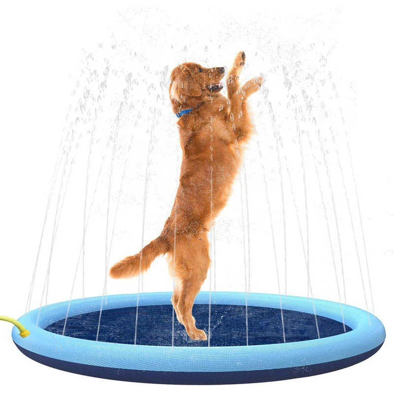 Ozami Dog Splash Pool Ø 150 cm Blå