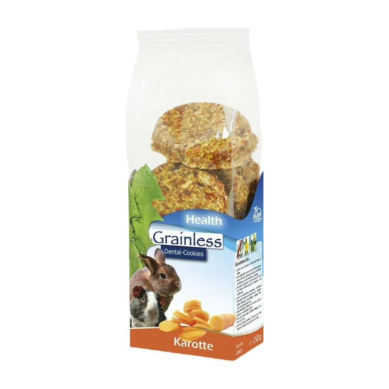 JR Farm Grainless Dentalkakor Morot - 150 G