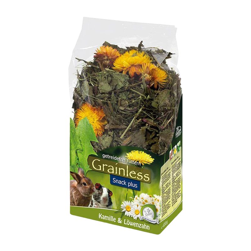 JR Farm Grainless Plus Kamomill & Maskros - 100 G
