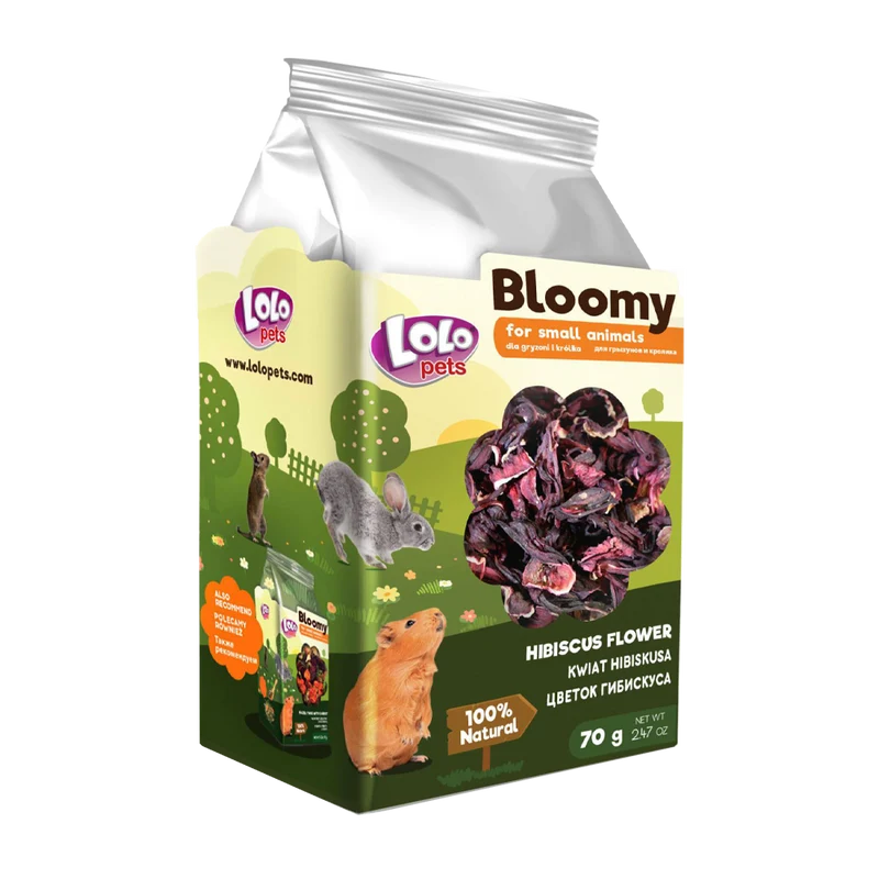 Bloomy Hibiscusblomma Gnagare - 70 G