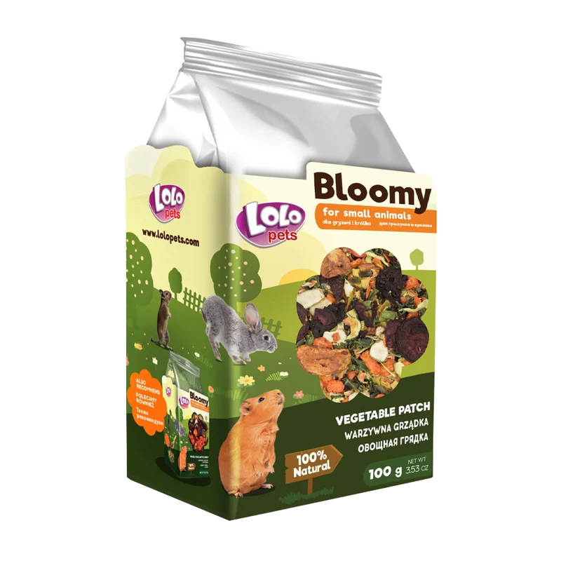 Bloomy Grönsakplattor - 100 G