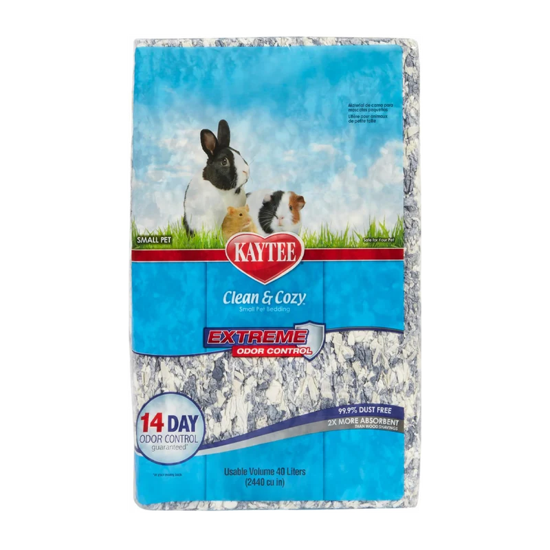 Kaytee Clean & Cozy Odor Control Bottenmaterial - 40 L