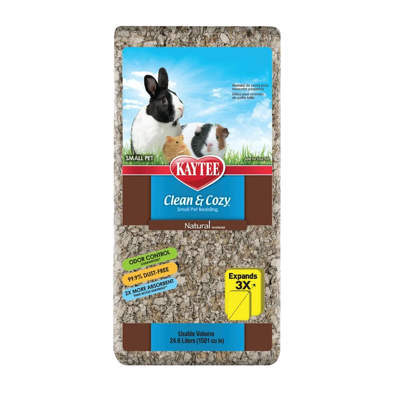 Kaytee Clean & Cozy Bottenströ Brun - 24.6 L