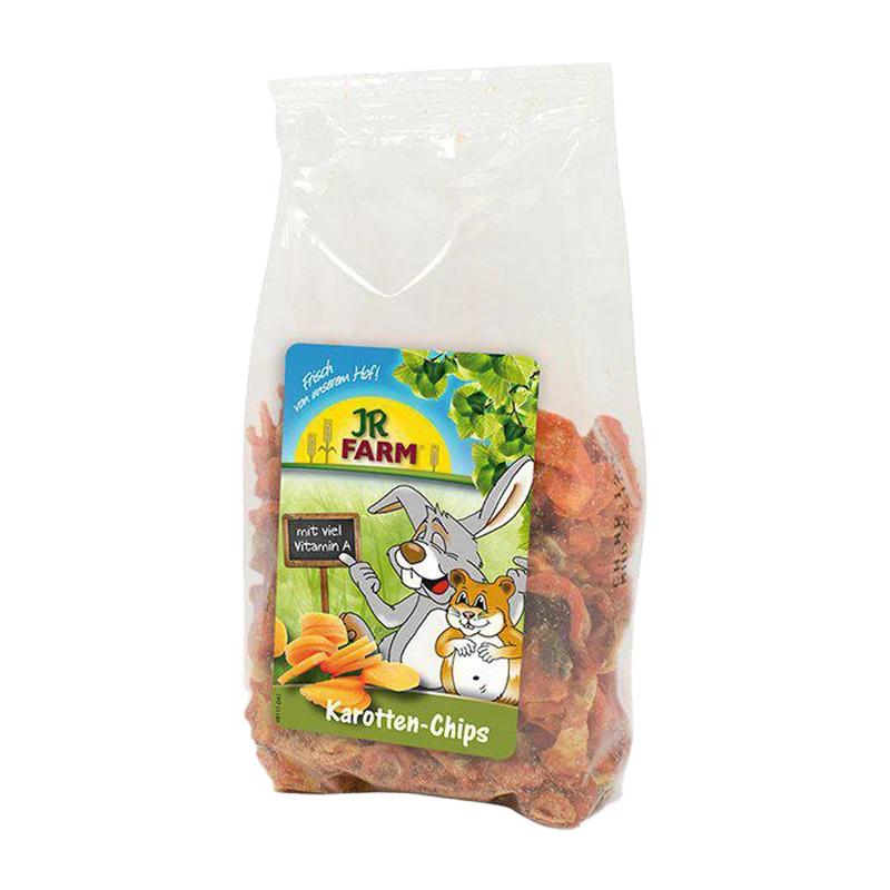 JR Farm Morotsskivor torkade - 125 G