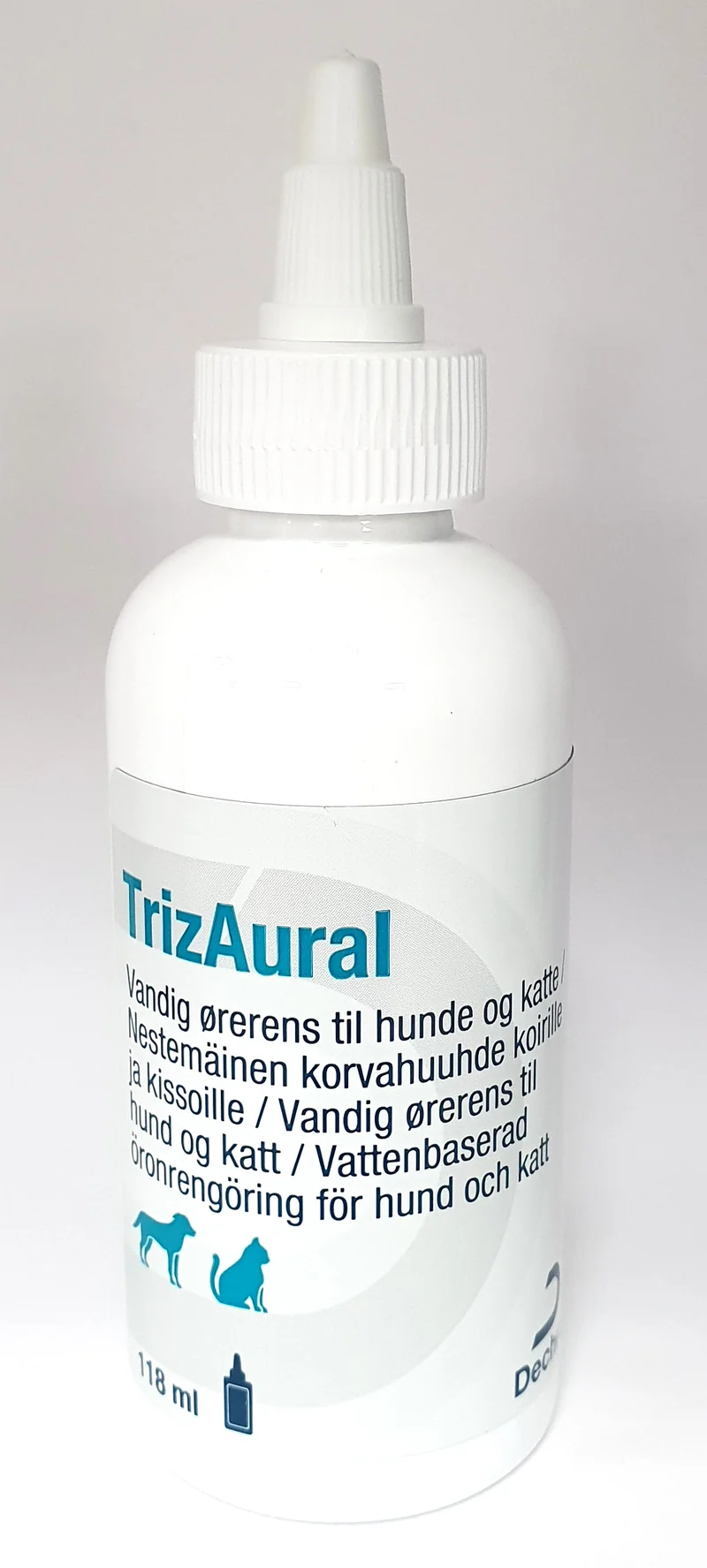 TrizAural öronskölj 118 ml för katter och hundar