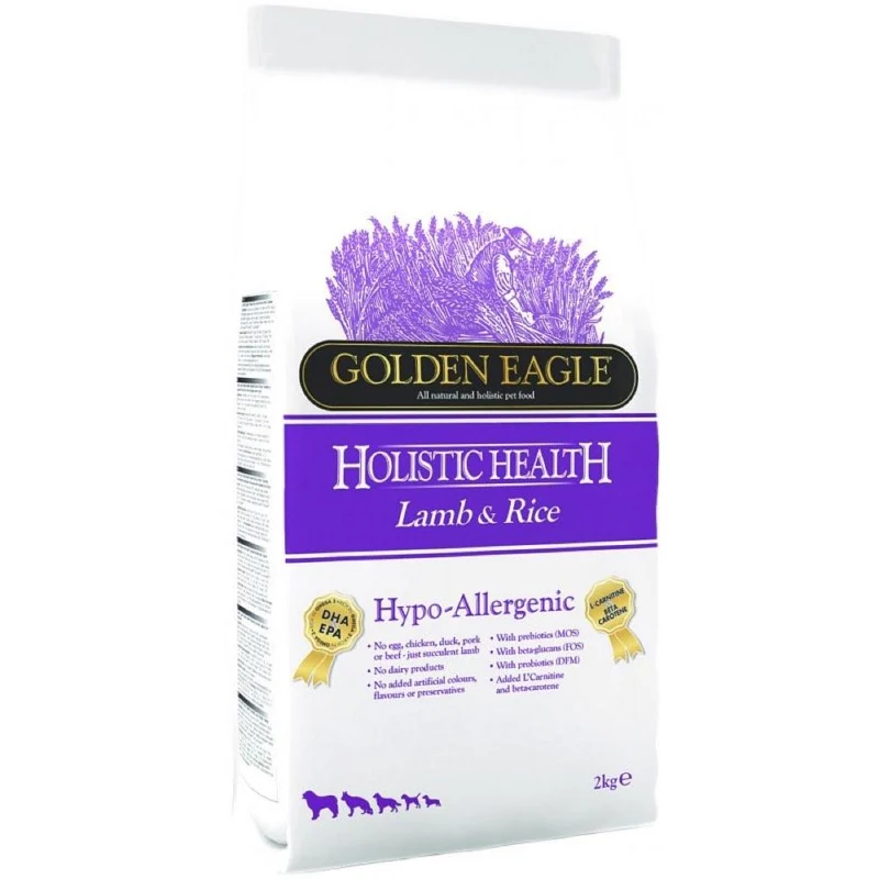 Golden Eagle Hypo-Allergenic Lamm & Ris för Hundar