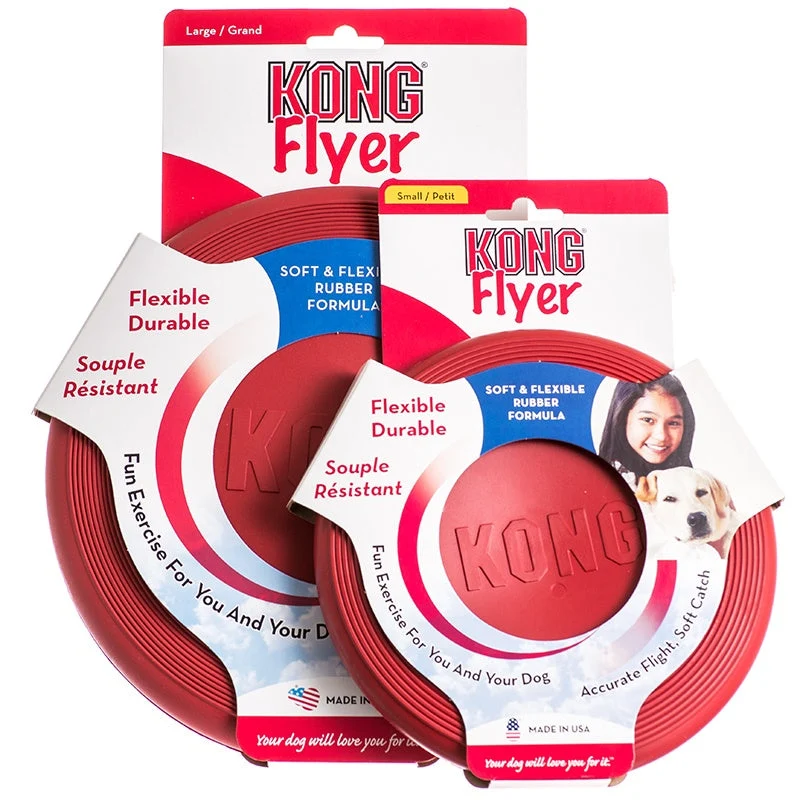KONG Flyer Frisbee Small för hundar