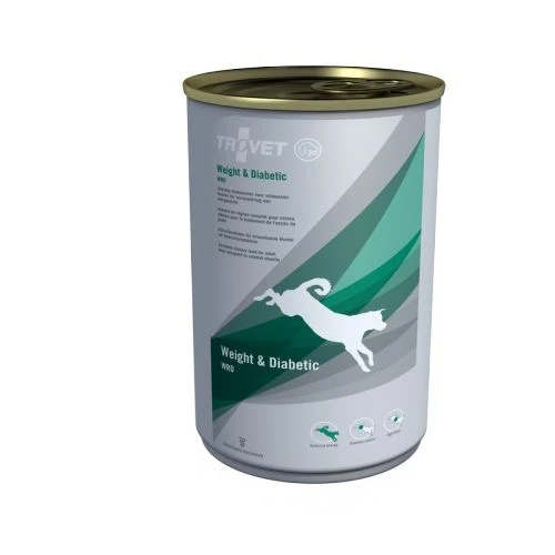 Trovet WRD Weight & Diabetic 6 x 400 g för hundar