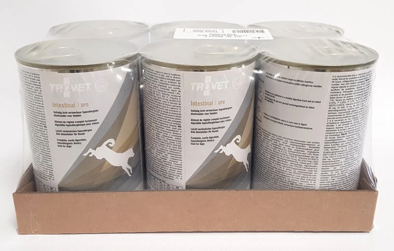 Trovet DPD Intestinal ankpotatis för hundar 6 x 400 g