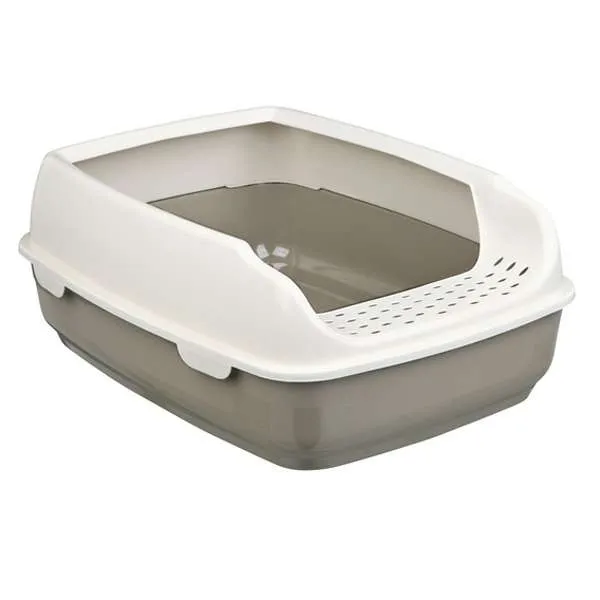 Trixie Katzentoilette Delio - taupe/creme
