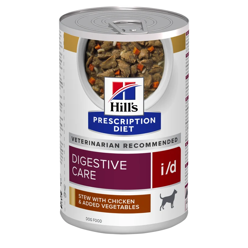 Hill's Prescription Diet Digestive Care i/d våtfoder tilla hundar med kyckling & tillsatta grönsaker 356 g
