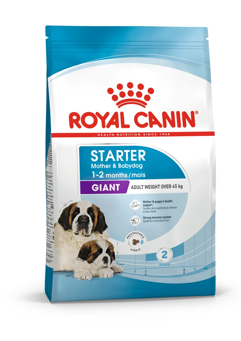 Royal Canin Giant Starter torrfoder för hundvalp 15 kg