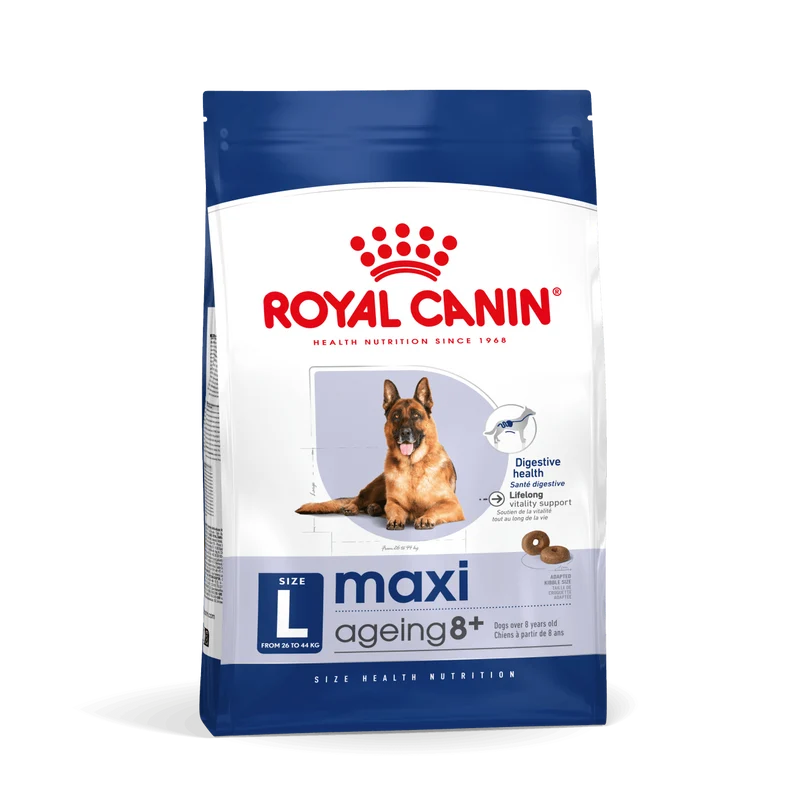 Royal Canin Maxi Ageing 8+ torrfoder för hund 15 kg