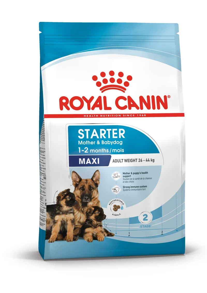 Royal Canin Maxi Starter torrfoder för hund och hundvalp 15 kg