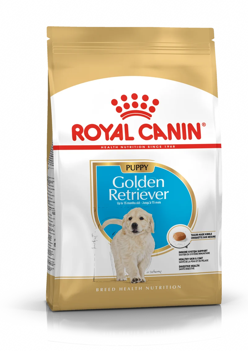 Royal Canin Golden Retriever Puppy torrfoder för hundvalp 12 kg