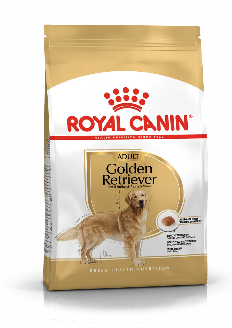Royal Canin Golden Retriever Adult torrfoder 12 kg för hundar