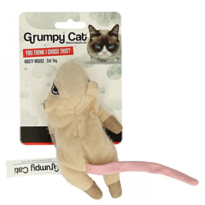 Grumpy Cat Katzenspielzeug Nasty Mouse
