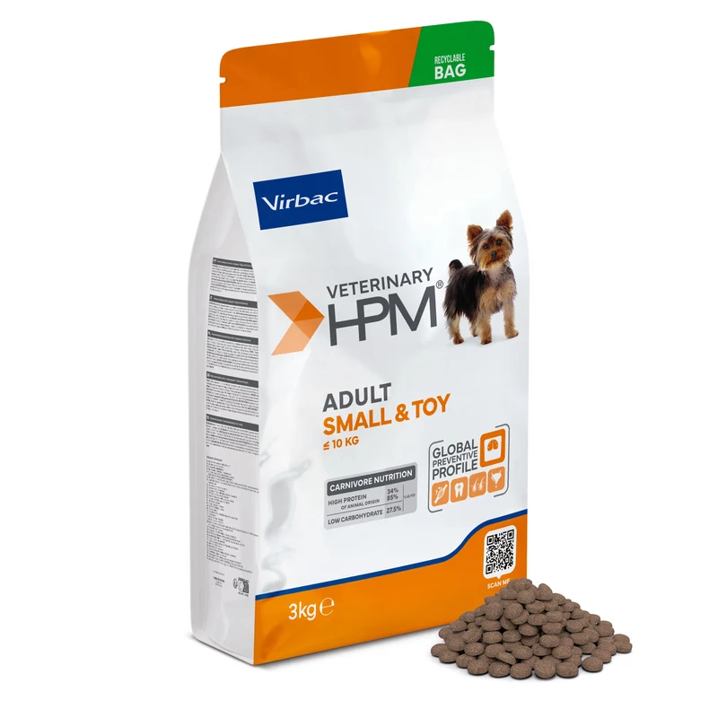 Virbac Adult Dog Small & Toy torrfoder för hund