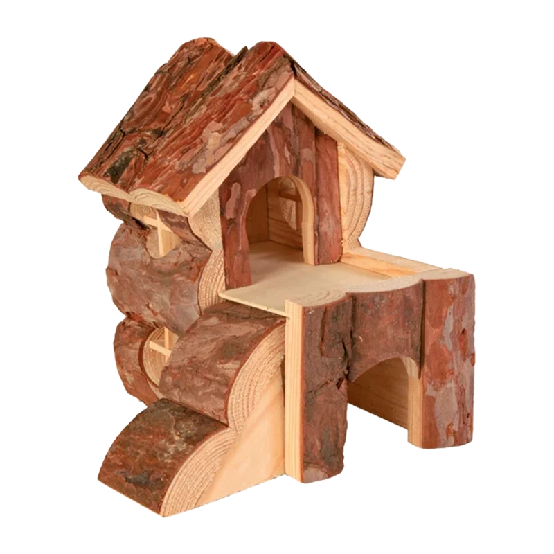 NL Hamsterhus 2 vån - 14x13,5x15,5 cm