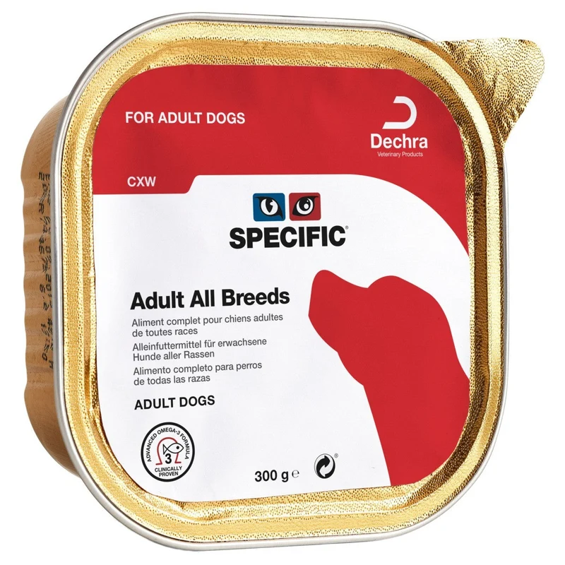 Specific CXW Adult All Breeds för Hund 6 x 300 g