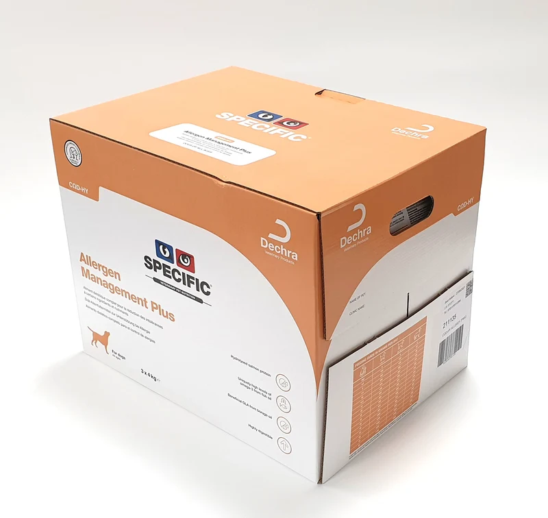 Specific COD-HY Allergen Management Plus för hundar 3 x 4 kg FLERPACK