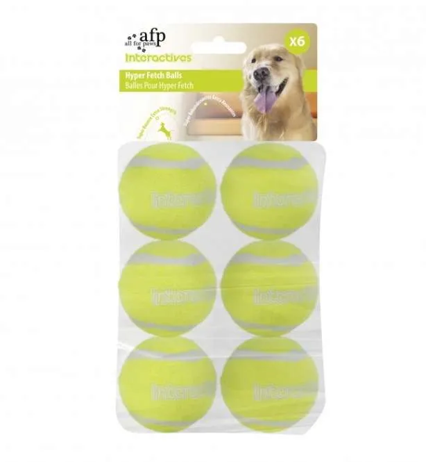 All for Paws Ersatzbälle für Hyper Fetch Ballwurfmaschine