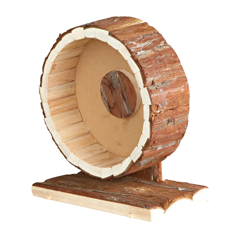 Hamsterhjul trä - 20 cm