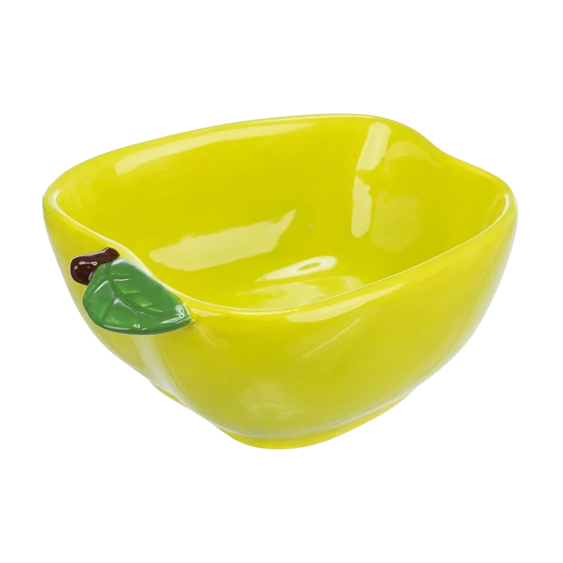 Gnagarskål äpple keramik - 180 ml