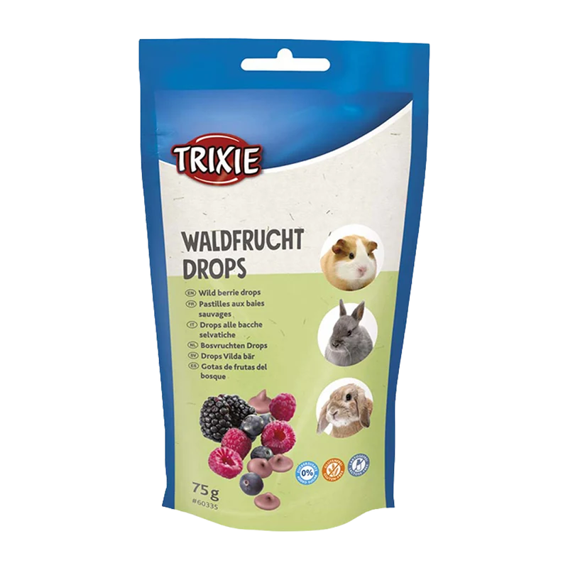Gnagardrops glutenfria med vilda bär, 75 g