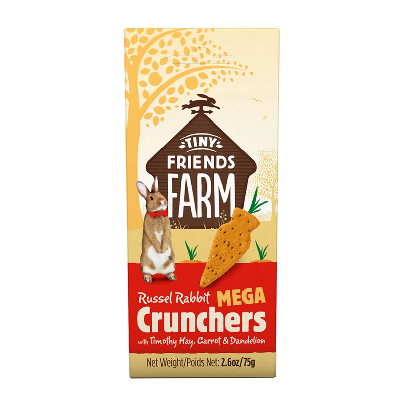 Tiny Friends Farm Kanin Mega Crunchers - 75g