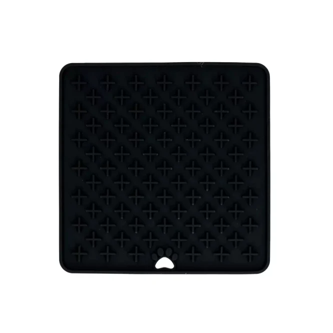 Lick Mat Cross - grau