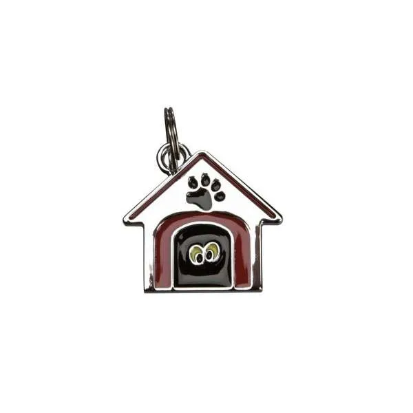 Trixie Schmuck-Adressanhänger Hundehütte