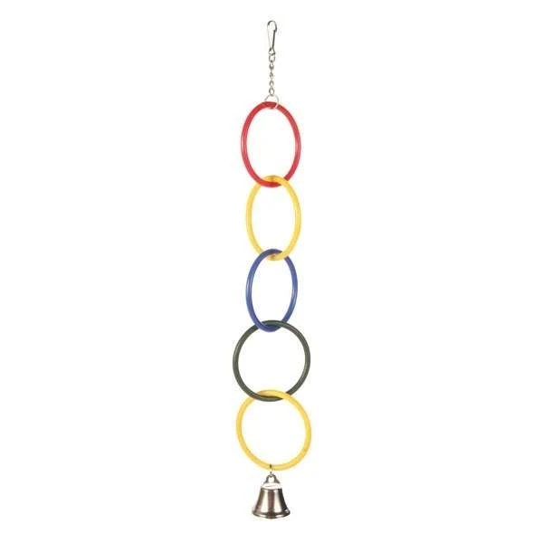 Trixie Olympiaringe mit Glocke - 25 cm