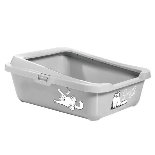 Karlie Flamingo Simon's Cat Katzentoilette mit Rand