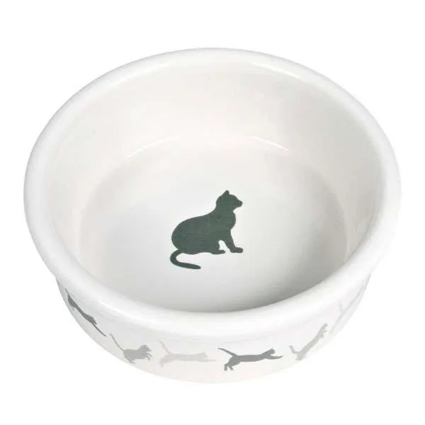 Trixie Keramiknapf Katzenkontur - 0,25 l