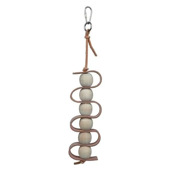 Trixie Holzspielzeug mit Lederband - 30 cm