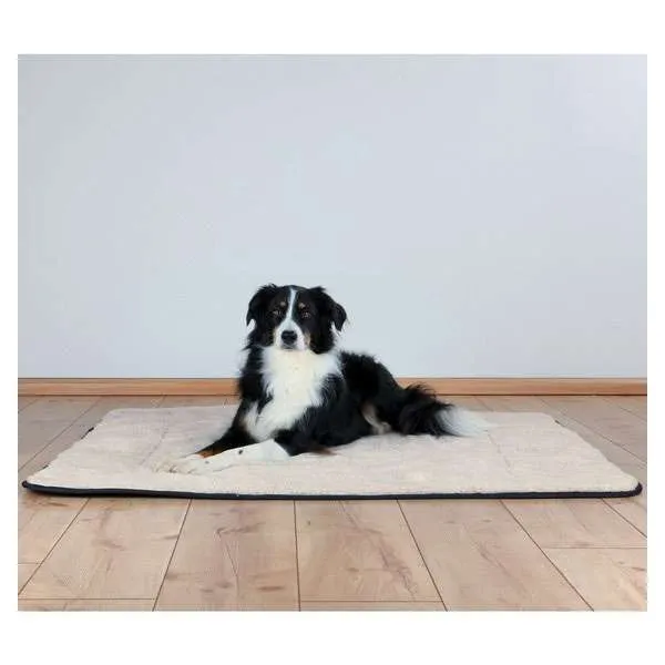 Trixie Hundedecke Cody - 125 x 100 cm, schwarz/beige