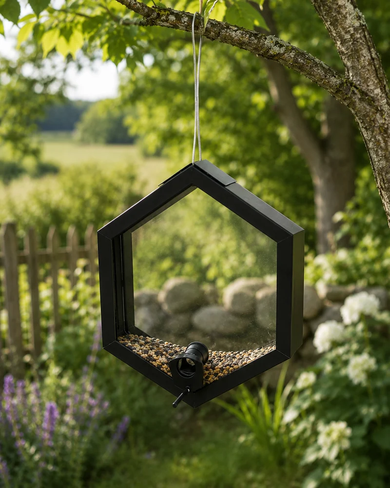Foderstation 'Hexagon' till frö