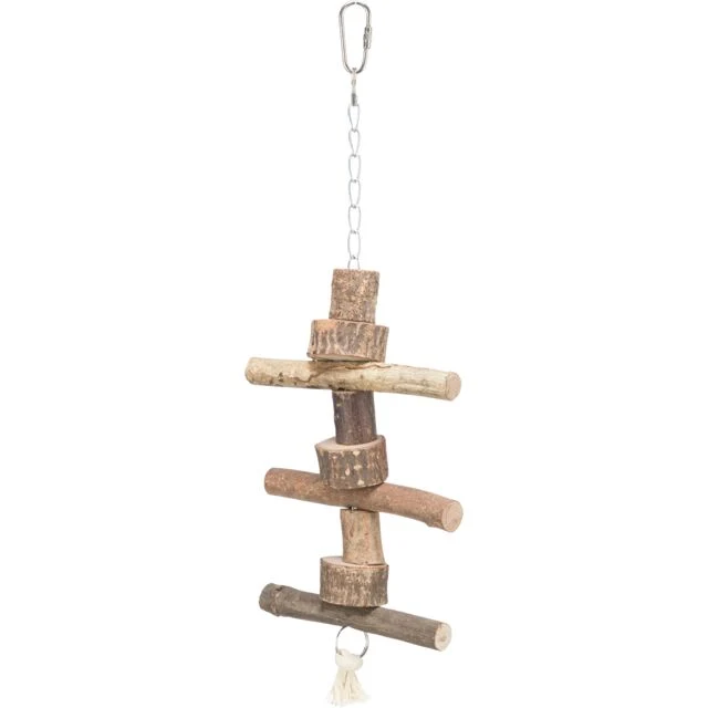 Trixie Nymphensittich-Spielzeug, Naturholz, 40 cm