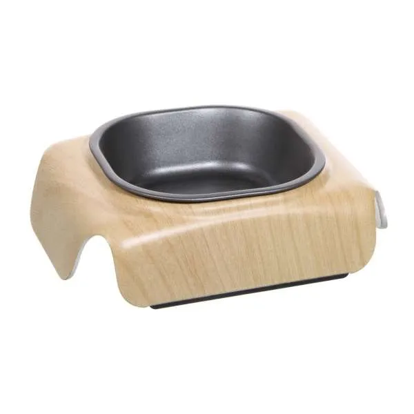 CATIT Design Melaminnapf in Holzdekor,230 ml