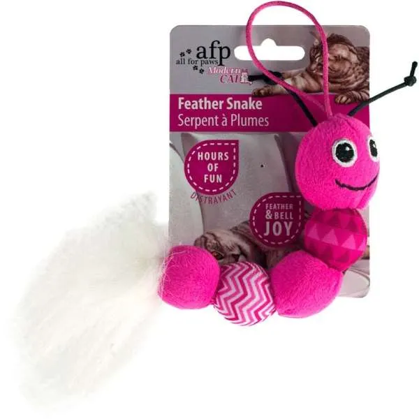 All for Paws Modern Cat "Feather Snake"