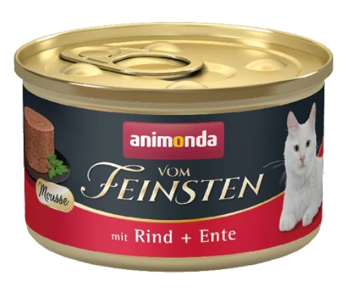 Animonda vom Feinsten Cat Adult mus wołowina i kaczka - aksamitna konsystencja