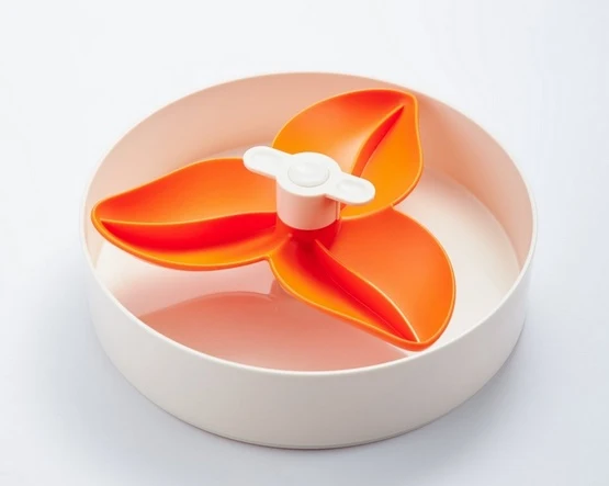 Spin interaktywna miska Flower/Spin - regulowany kwiatek spowalniający jedzenie
