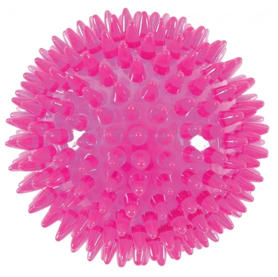 Zolux zabawka tpr pop piłka z kolcami - błyszcząca piłka do gryzienia i ruchu - 8 cm