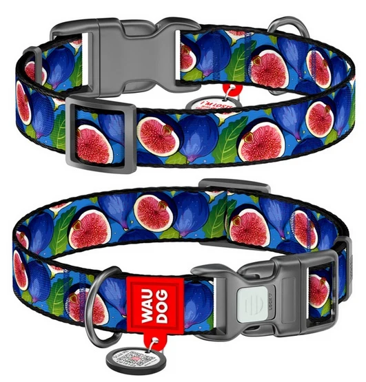 Collar WAUDOG Nylon obroża z QR-paszportem - szybka identyfikacja psa