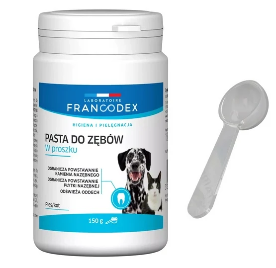 Francodex pasta do zębów w proszku - higiena jamy ustnej bez szczotkowania