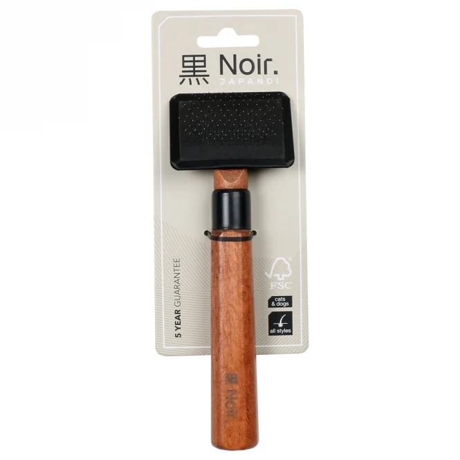 EBI Noir Japandi Slicker-Bürste