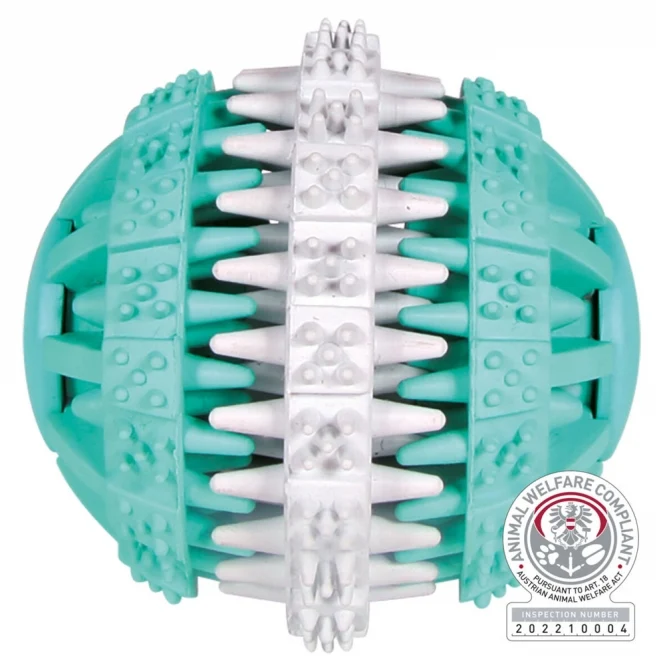 Trixie Denta Fun Ball zweifarbig