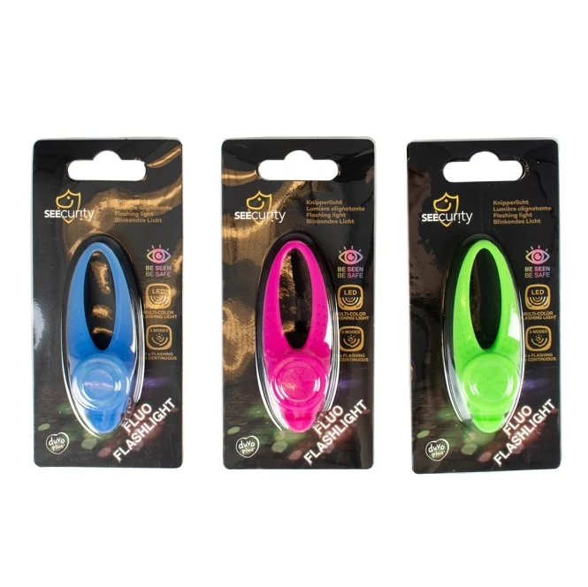 Duvoplus Silikon-Blinklicht Fluo Flashlight